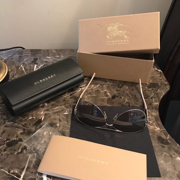 Burberry Accessories - Authentic Burberry Sunglasses B3080 1005/6V